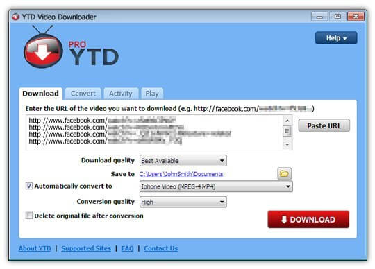 YTD Video Downloader Pro License Key